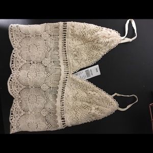 Crochet crop top